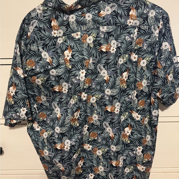 Thomas Dean short sleeve button-down shirt - Picture 2 of 4